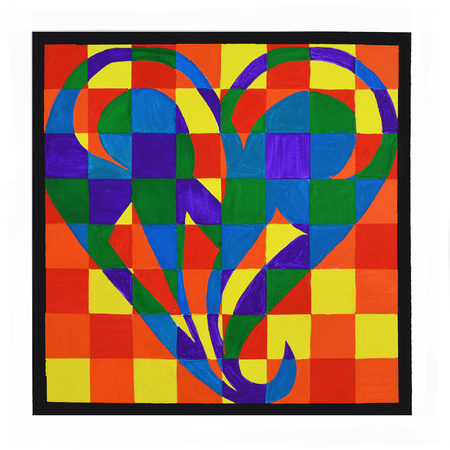 color theory heart