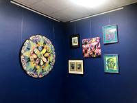 A collection of pieces from Carlow's Art Therapy Undergraduate program.